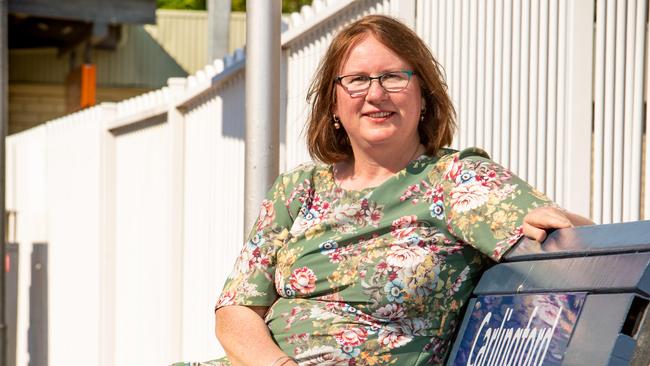 Parramatta Councillor Donna Davis will farewell the Carlingford Line - which will close in January for the Parramatta Light Rail. Picture: AAP Image / Julian Andrews