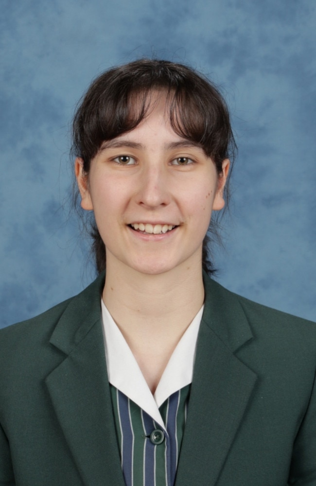 Libby Higgs. Photo: Sunshine Coast Grammar School