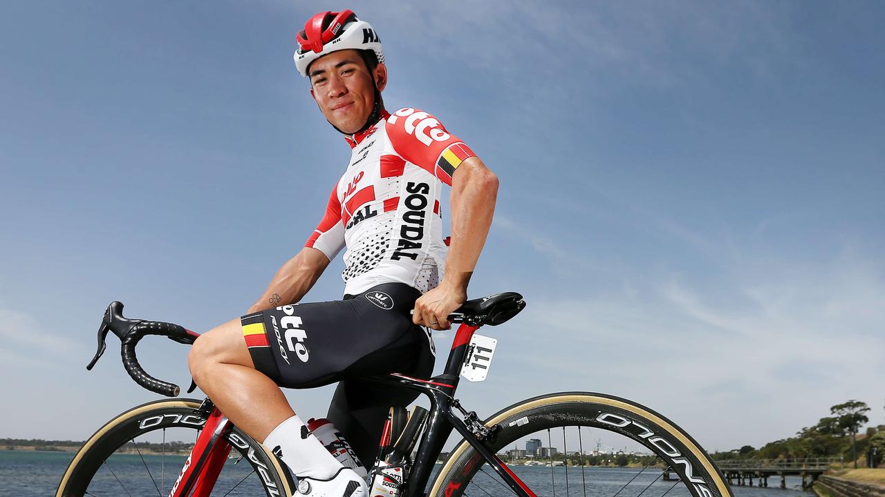 ‘I think I’ve done a lot more than a lot of guys who have made their Tour de France debut.’ Caleb Ewan is ready for the Tour. Picture: Peter Ristevski