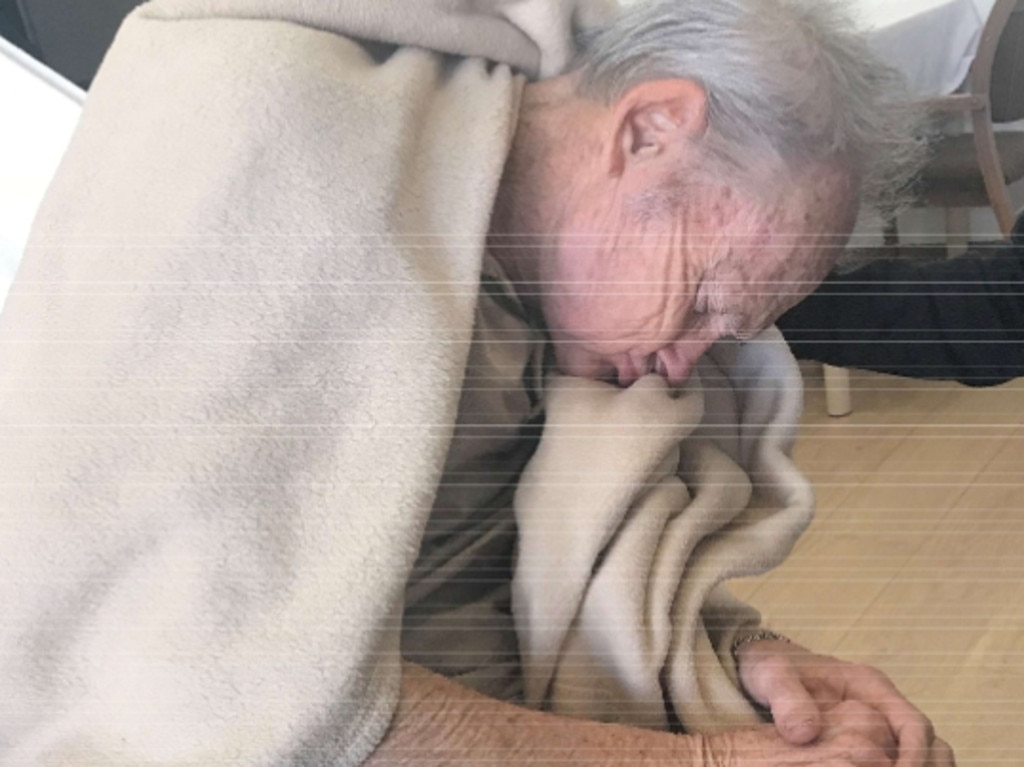 Terry Reeves, 72, a resident of Garden View aged care home in Merrylands. Source: Aged Care Royal Commission