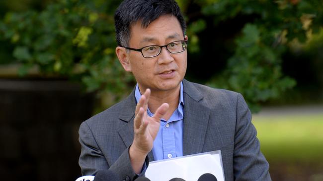 Victoria’s deputy chief health officer Allen Cheng. Picture: NCA NewsWire/Andrew Henshaw