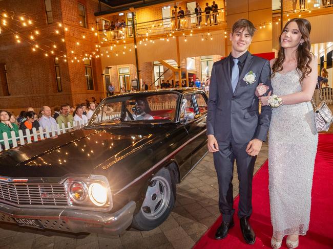 CLASS OF 2024: Townsville Grammar School formal. Students Jack Weekers & Paris-Coco Case.