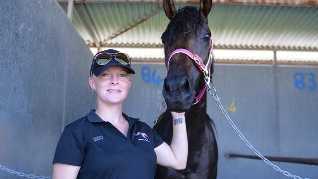 Leading Central Queensland trainer and jockey Trinity Bannon.