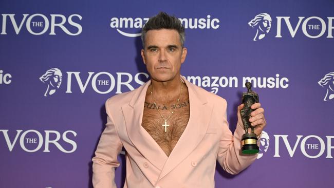 Robbie Williams is currently on tour in the UK. Picture: Getty.