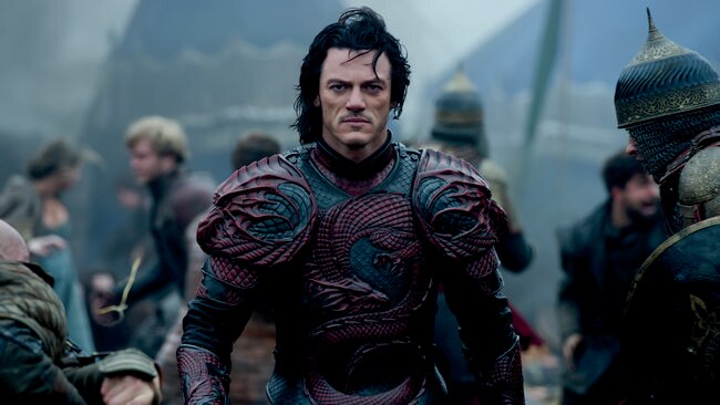 Luke Evans in a scene from film Dracula Untold
