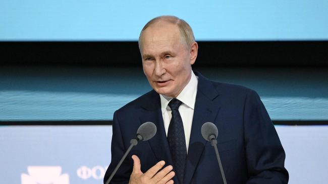 President Putin has said that allowing Ukraine to hit Russian targets with Storm Shadow missiles would mean NATO countries were at war with Russia. Picture: Alexei Danichev / POOL / AFP