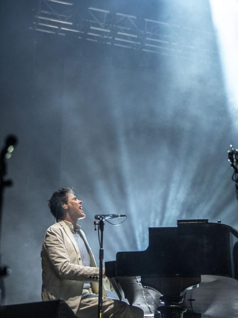 The Whitlams perform their Eternal Nightcap album at the Toowoomba Carnival of Flowers Festival of Food and Wine. Sunday, September 11, 2022. Picture: Nev Madsen.