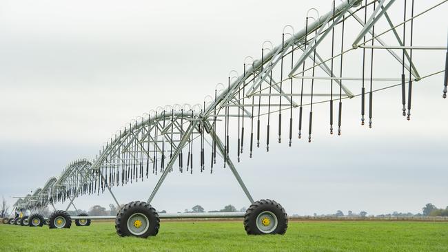 The new lateral irrigator. Picture: Zoe Phillips