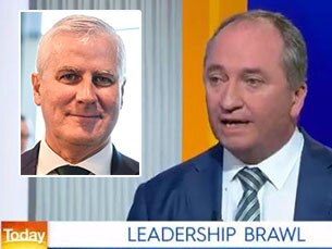 Barnaby Joyce has issued a mea culpa over leadership comments this week.