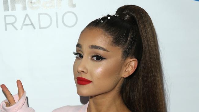 Everyone wants Ariana Grande’s ponytail. Picture: Getty Images