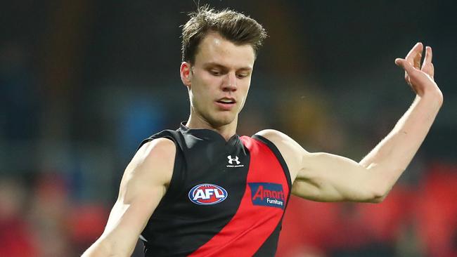 Jordan Ridley has re-signed with Essendon. Picture: Chris Hyde/Getty Images