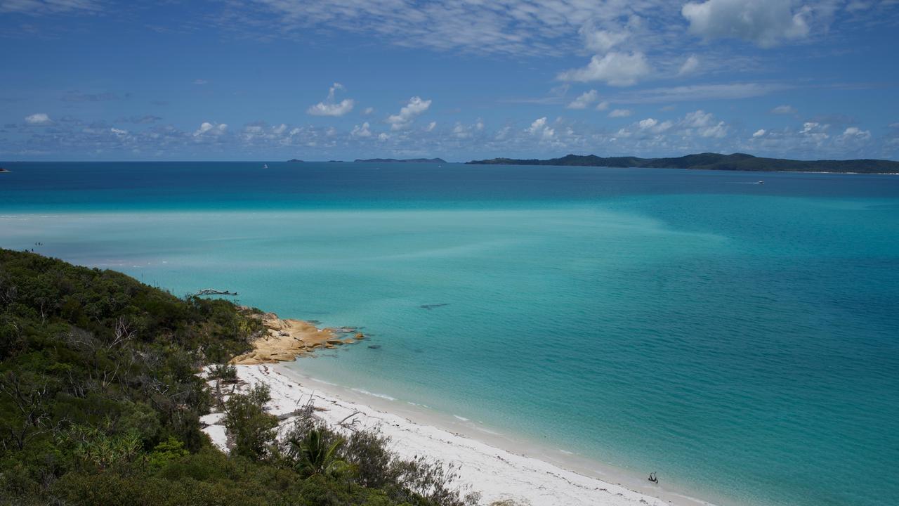 Whitehaven Island in the Whitsunday Islands National Park. Picture: Katrina Lezaic