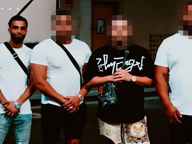 Dawood Zakaria (left) was shot in the head as he sat in the passenger seat of a Toyota HiLux and is expected not to survive.