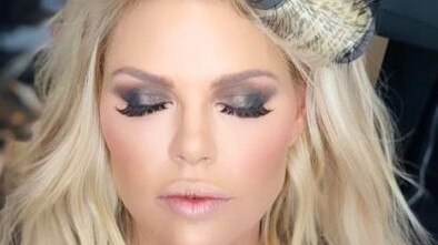 AFTER: Sophie Monk’s team glam work their magic.