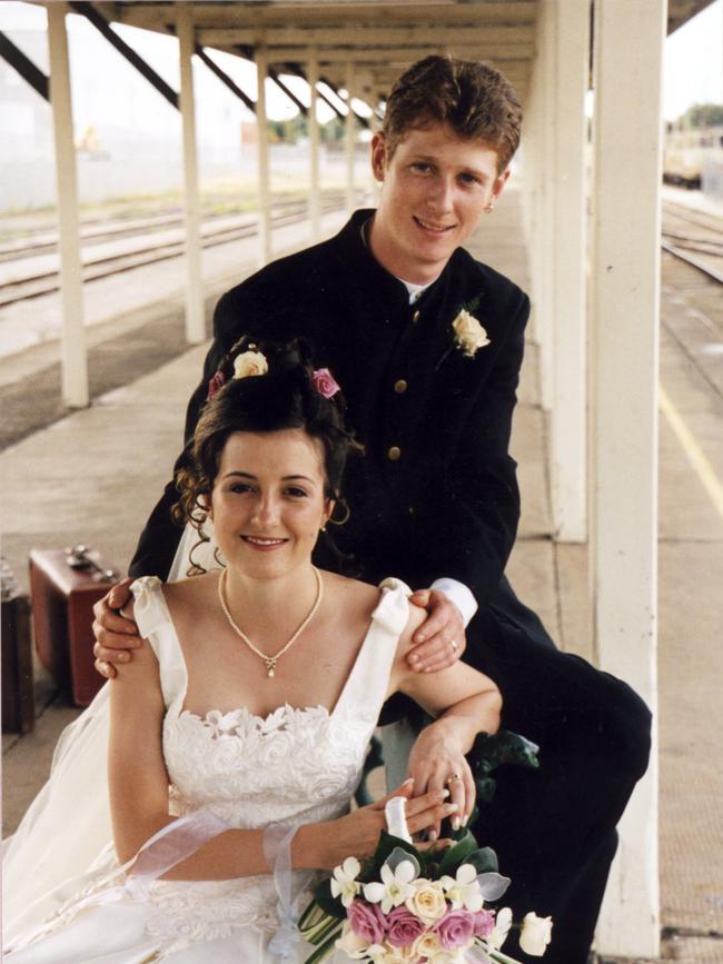 Rick Marrington and Michelle Brewer were married on January 9, 2000.