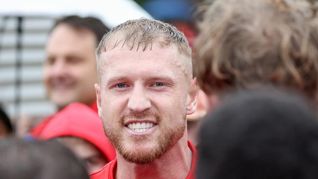 St Kilda v Port Melbourne Colts at Peanut Farm Reserve, St Kilda, Melbourne, April 15th 2023. Port Melbourne Colts Josh Caddy. Picture : George Sal