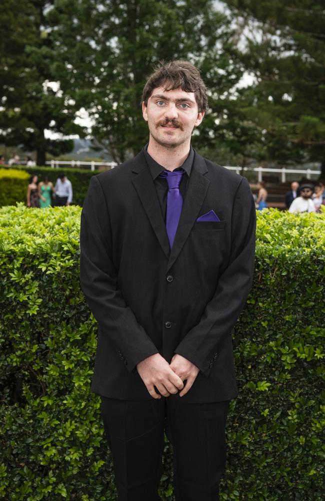 Noah Schmidt at Centenary Heights State High School formal at Picnic Point, Friday, November 15, 2024. Picture: Kevin Farmer