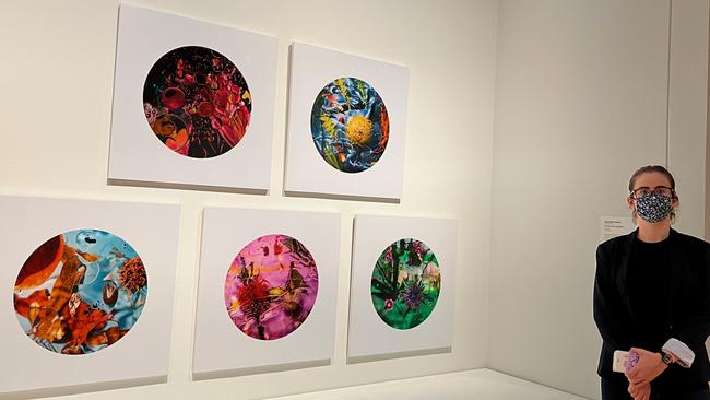 'Microflora Chroma' by Alexandra Angus from Wenona School. Form: photomedia