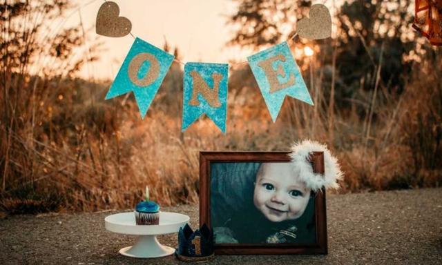 They decided to celebrate the birthday that their little boy would never see. Image: Megan Nutter/Lil’ Lemon Photography