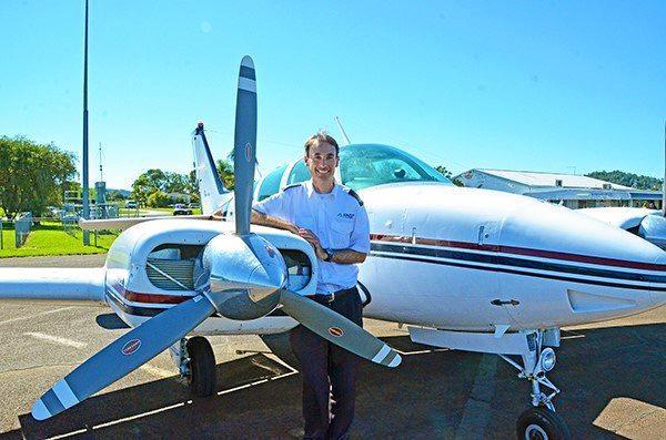 TAKING FLIGHT: Fast Aviation managing director and chief pilot Izaac Flanagan will launch his 24-hour charter service at the Lismore Aviation Expo.