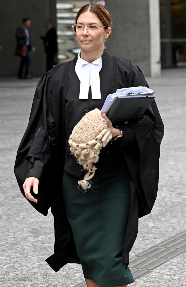 Ashley Paul Griffith’s defence barrister Sarah Cartledge outside court on Thursday. Picture: John Gass