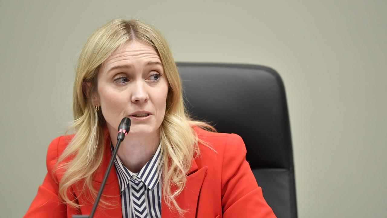 Councillor Rebecca Vonhoff at a special meeting of Toowoomba Regional Council to endorse new deputy mayor, Friday, July 28, 2023. Picture: Kevin Farmer