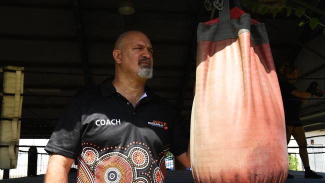 Boxing NT president Brett Schroeder said the organisation would not have permanent training facilities by the end of the month. Picture: (A)manda Parkinson.