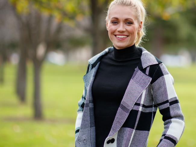 EMBARGOED: Erin Phillips pictured in North Adelaide on June 11, 2021. Erin will receive an OAM in Queen's Birthday awards. For service to women's football and basketball.  Picture Matt Turner.