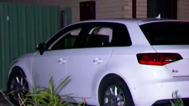 The Audi allegedly stolen from Medindie. Picture: Nine News