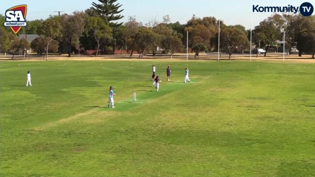 Replay: Eastern Metro v North East Country (Div 1 girls) - School Sport SA Sapsasa Cricket Carnival Day 1