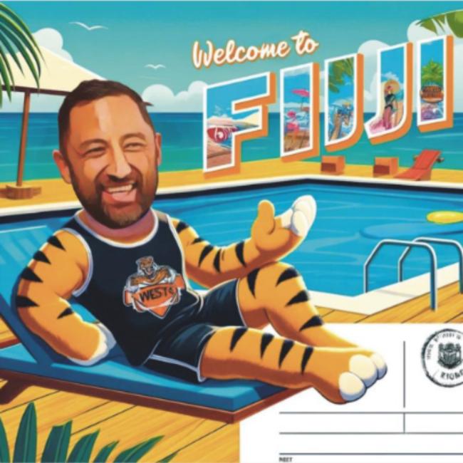 Benji Marshall has defended his brief Fiji holiday. Picture: Supplied