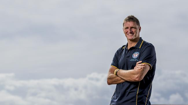 Former ironman and Surfers Paradise Surf Lifesaving Club president Trevor Hendy. Picture: Jerad Williams