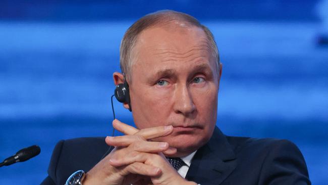 Russian President Vladimir Putin. Picture: Sergei Bobylyov / TASS Host Photo Agency / AFP