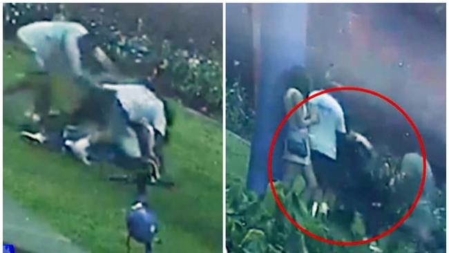 Fresh CCTV vision has allegedly shown Broncos stars Reece Walsh and Payne Haas were also involved in a late-night scuffle between teammates over the weekend.