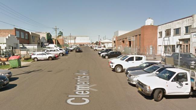 SafeWork NSW said the teenager was struck by a falling stack of MDF sheets at a worksite on Clements Ave, Bankstown. Picture: Google maps