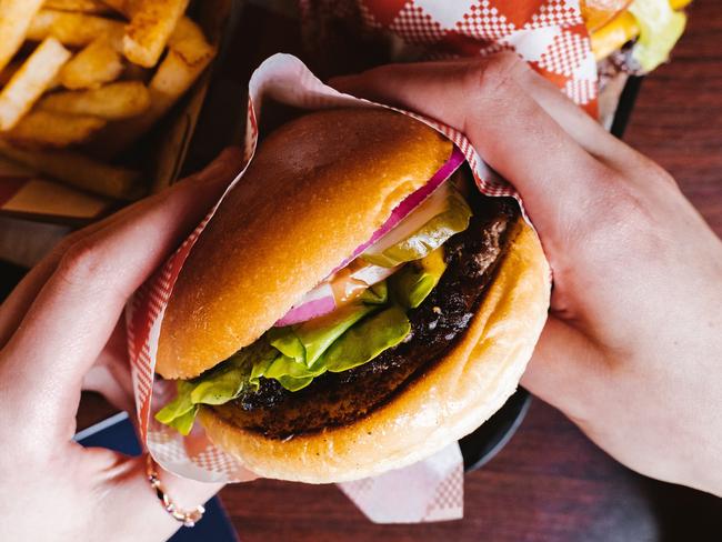 Burgers at Benny's Burgers, which has big expansion plans for Queensland.