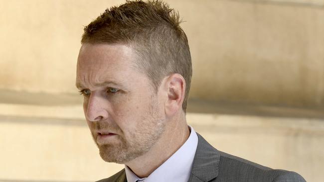 Chiropractor Warren Young will spend the next five months behind bars for transmitting and accessing child exploitation material. Picture: NCA NewsWire / Naomi Jellicoe