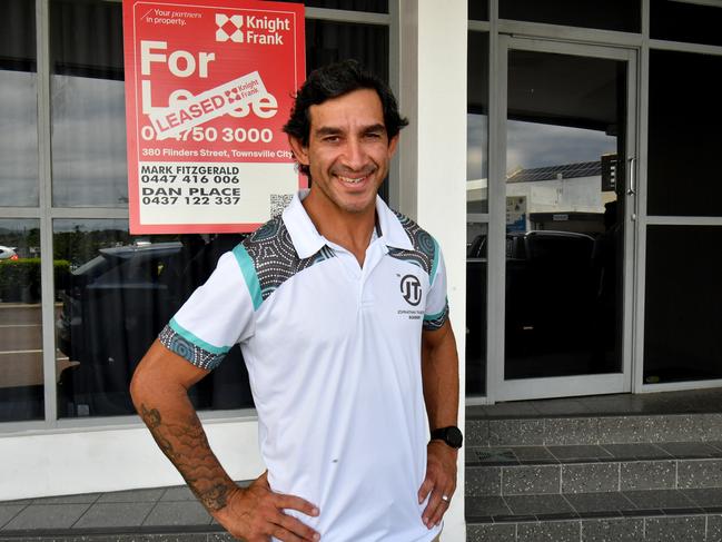 Johnathan Thurston Academy in its new premises in Flinders Street. Johnathan Thurston. Picture: Evan Morgan