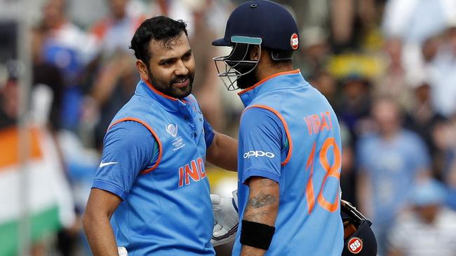India crushed Bangladesh by nine wickets in their Champions Trophy semi-final.