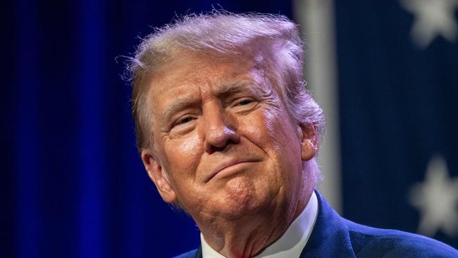 Donald Trump has calculated it’s not worth the risk of appearing alongside candidates with far less support and recognition and opening himself up to their attacks. Picture: AFP