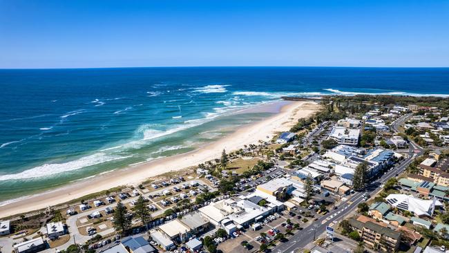 Kingscliff in the north of the Tweed.