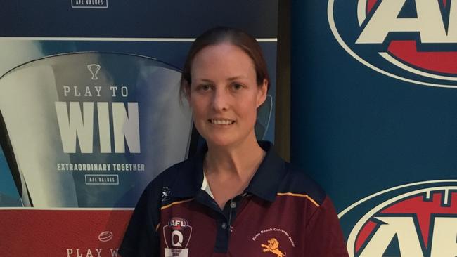 Palm Beach Currumbin's Belinda Phelan won the female coach of the year.