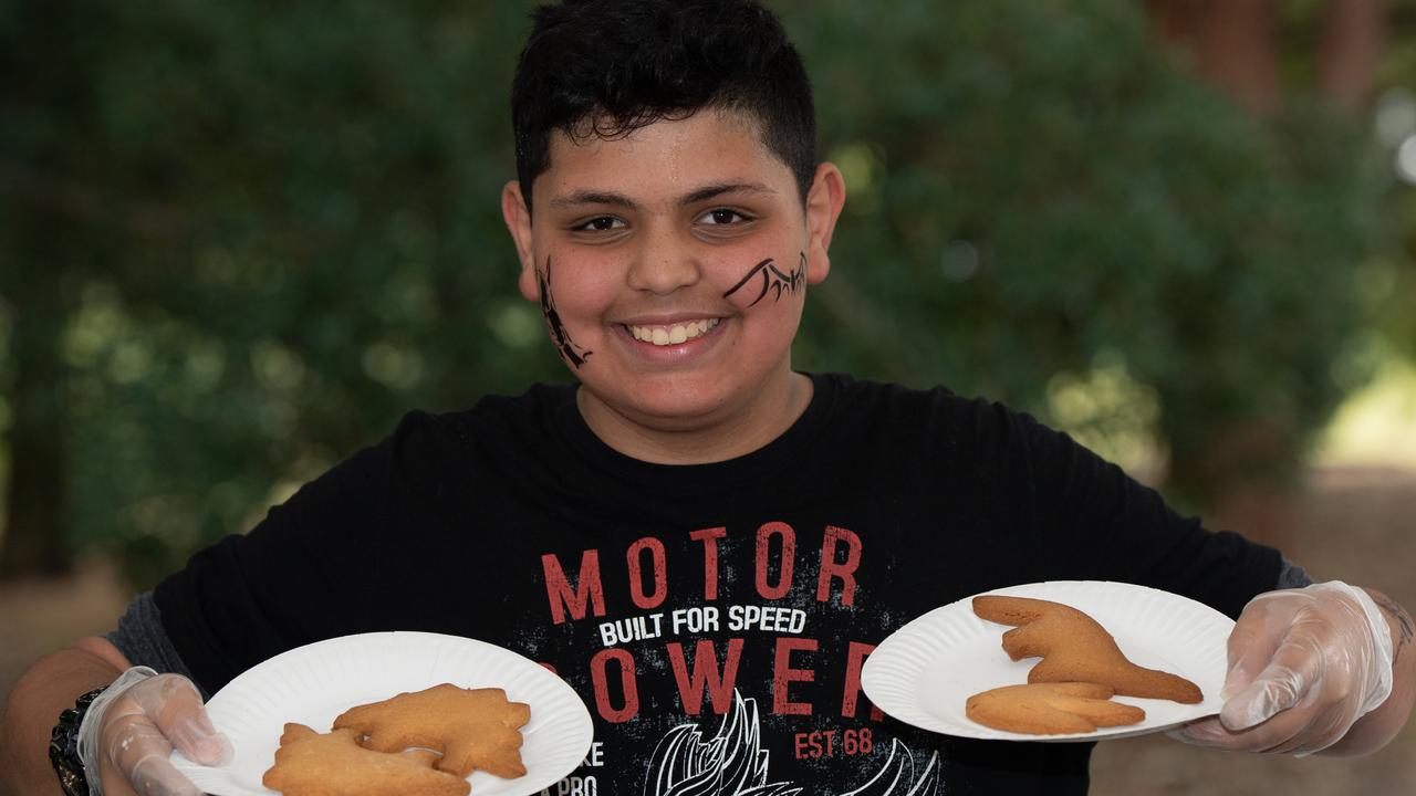 Emin Demiryurek (13) at the Cork and Fork festival on the waterfront Putney on Sunday May 19 2019. (AAP IMAGE / MONIQUE HARMER)