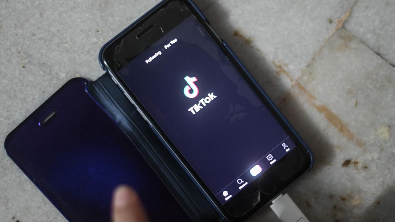 TikTok could potentially be banned in Australia. Picture: Sajjad Hussain/AFP