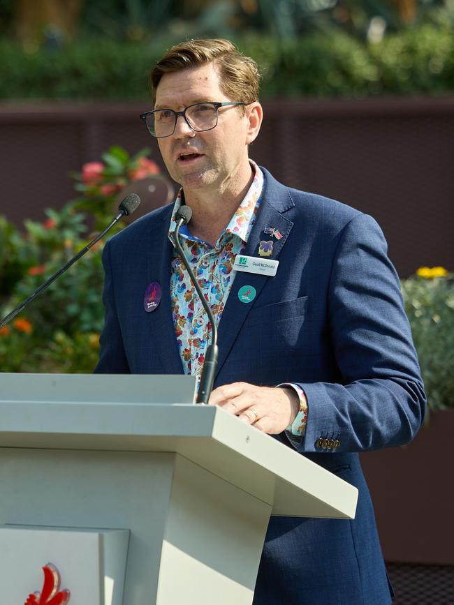 Toowoomba mayor Geoff McDonald.