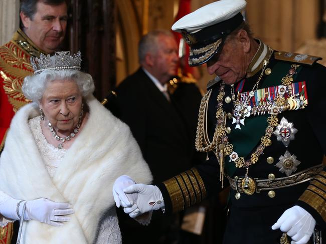 The way they were. The royal couple at the opening in 2015. Picture: Getty