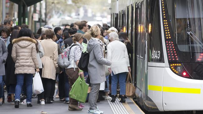 Melbourne’s population is in danger of becoming imbalanced. Picture: Sarah Matray