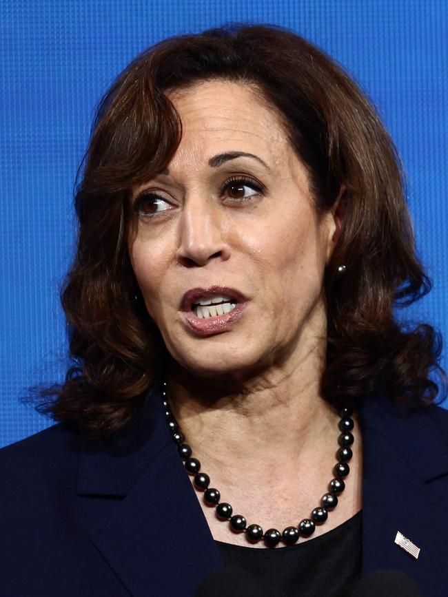 US Vice President Kamala Harris.