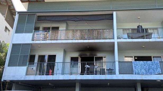 Two housemates were treated for smoke inhalation and taken to Proserpine Hospital in a serious condition following a unit fire at Cannonvale. Photo: Kirra Grimes