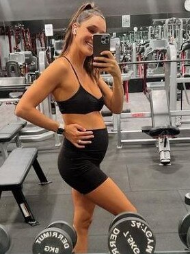 Kayla Itsines has given birth to her second child. Picture Instagram/Kayla Itsines